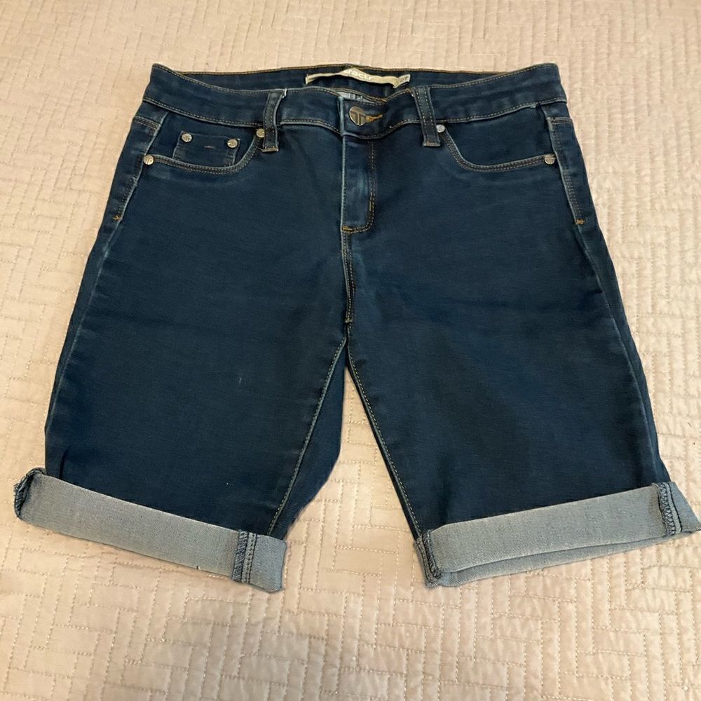 Tractr Cuffed Jean Jorts, 27